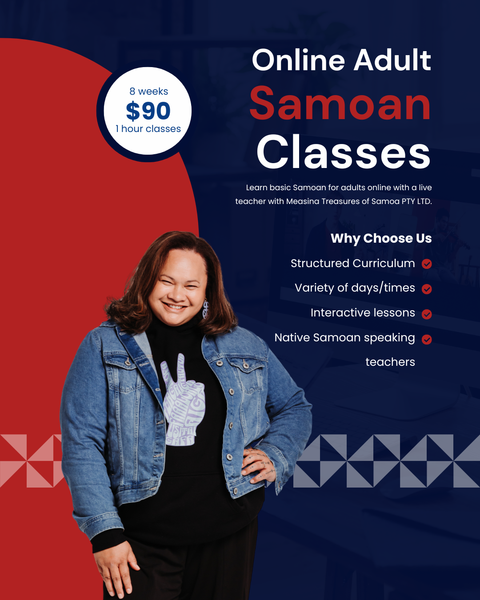 Adult Samoan Online Language Class 1B T3 2026