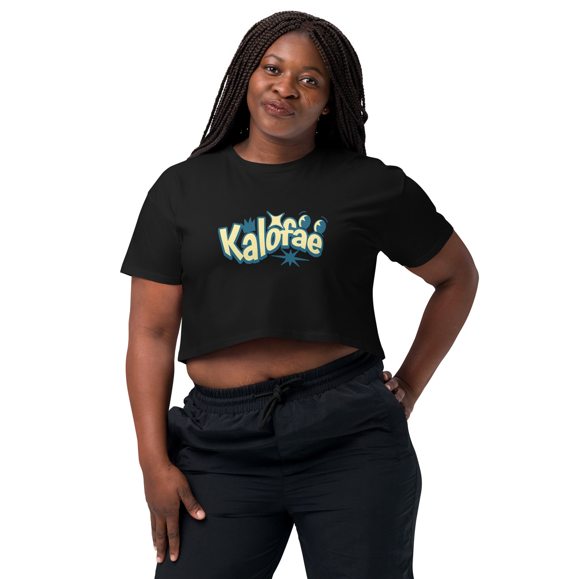 Kalofae Women’s crop top - Measina Treasures of Samoa