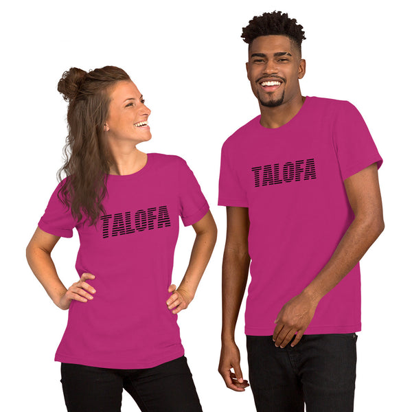 Talofa Short-Sleeve Unisex T-Shirt USA - Measina Treasures of Samoa