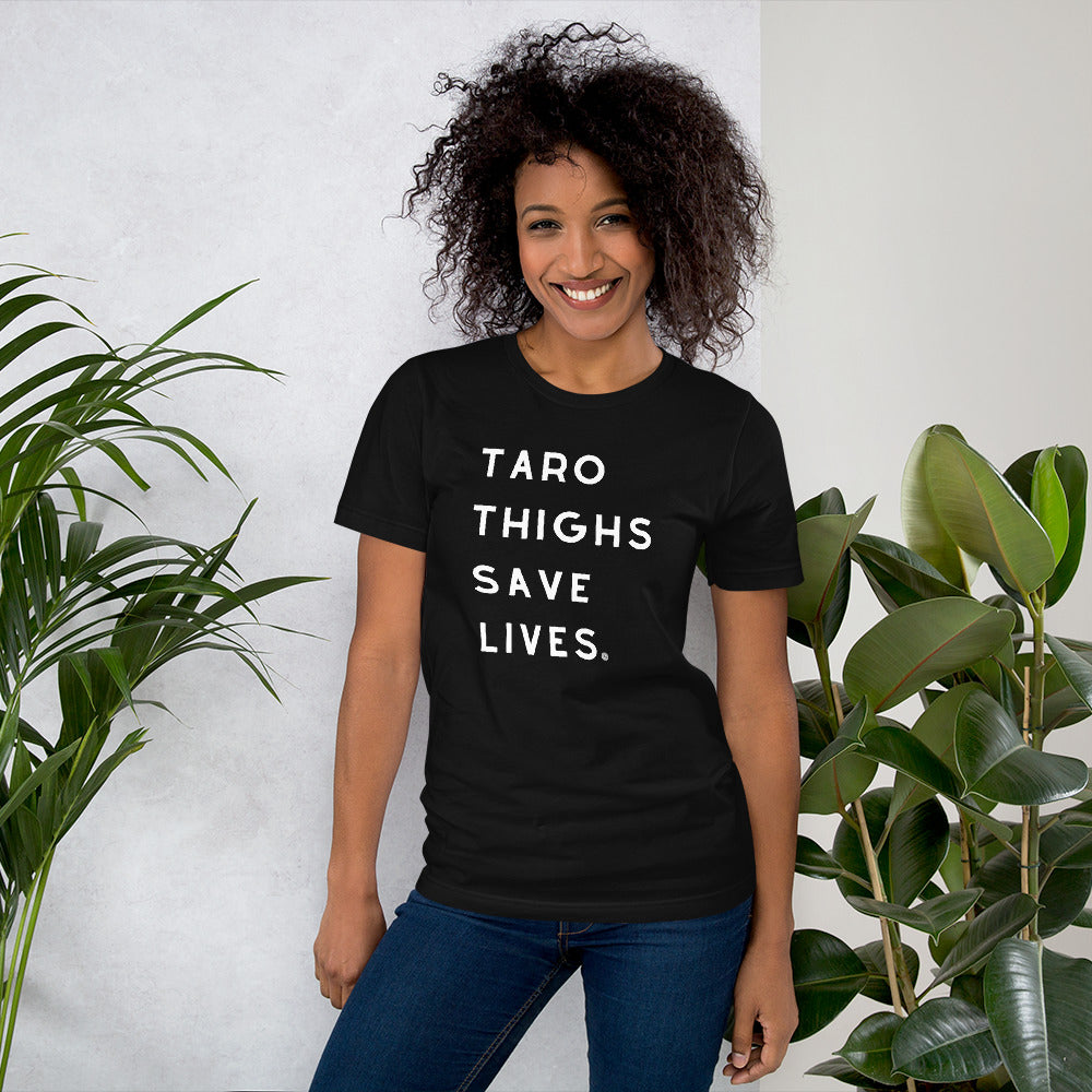 Taro Thighs Save Lives T-Shirt USA - Measina Treasures of Samoa