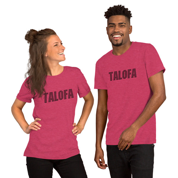 Talofa Short-Sleeve Unisex T-Shirt USA - Measina Treasures of Samoa