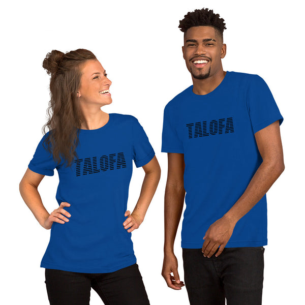 Talofa Short-Sleeve Unisex T-Shirt USA - Measina Treasures of Samoa