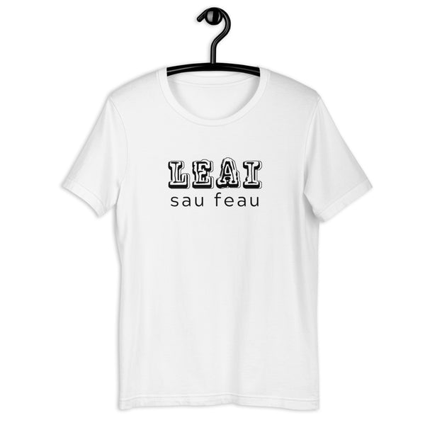 Leai Sau Feau Short-Sleeve Unisex T-Shirt USA - Measina Treasures of Samoa